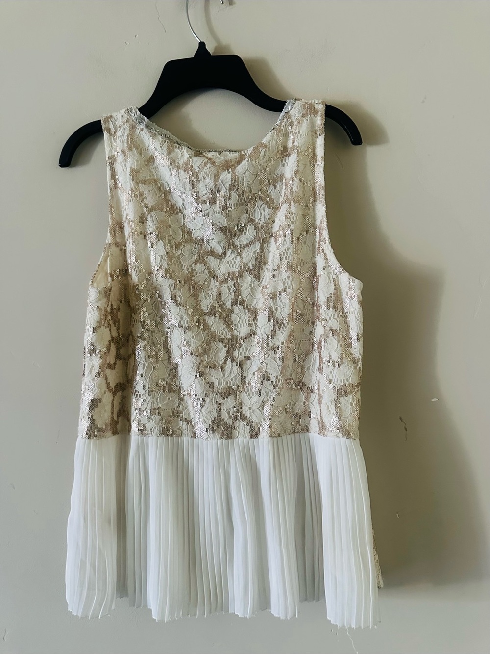 Meadow Rue Soft White Scoop Neck Tee